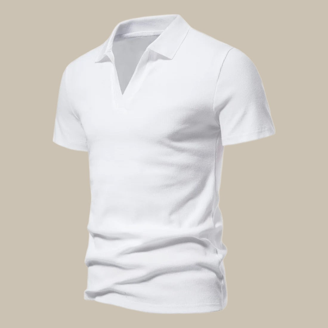 Justin | Klassisk Polo – V-hals og Alsidig Look 
