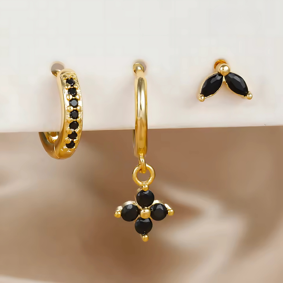 Ensemble Boucles Et Piercings – Polyvalence Et Brillance Subtile