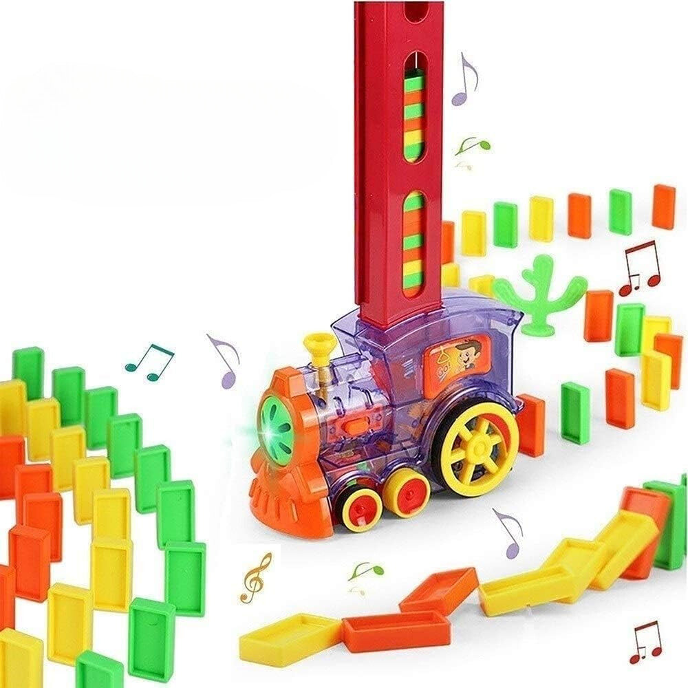 Treno Dominos Express – Gioco Ludico e Creativo per Bambini 