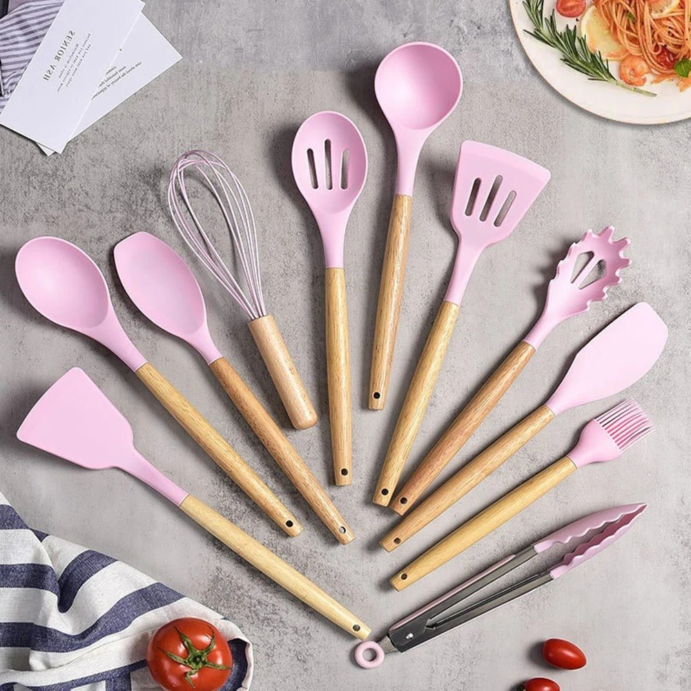 Conjunto De Utensílios De Cozinha – Prático E Durável 