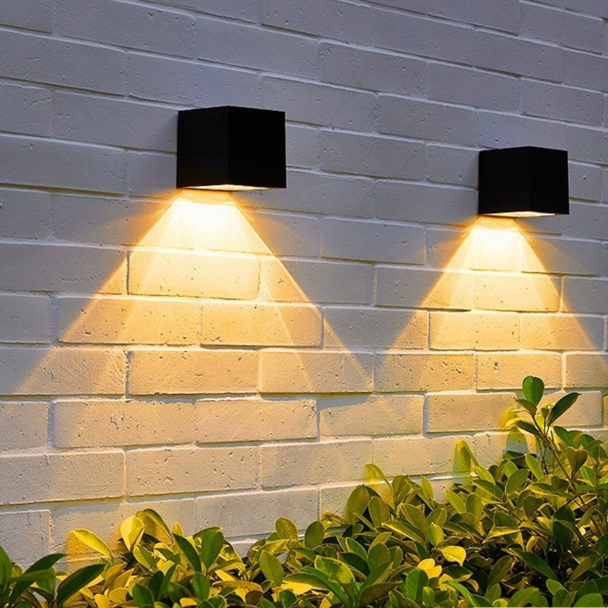 Candeeiro de parede solar para exterior IP65 - Iluminação duradoura e ecológica