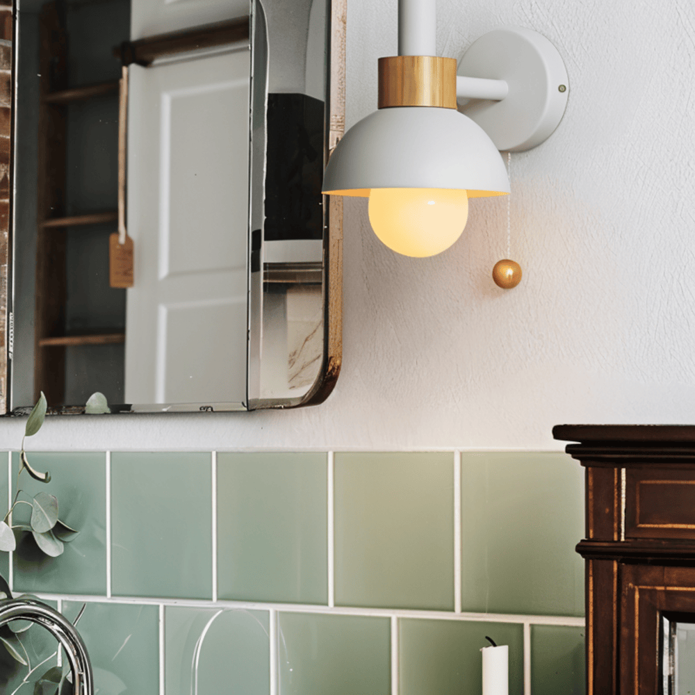 Lampă de perete pastel cu întrerupător - iluminare moale și stil modern