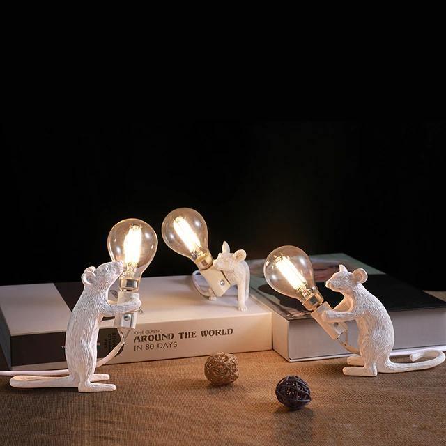 Lampe De Table Souris – Décoration Originale Et Éclairage Tendance