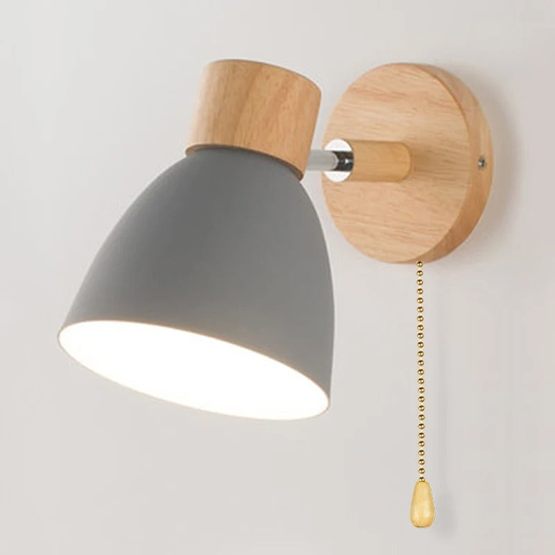 Moderne Vegglampe – Ren stil og naturlig preg 