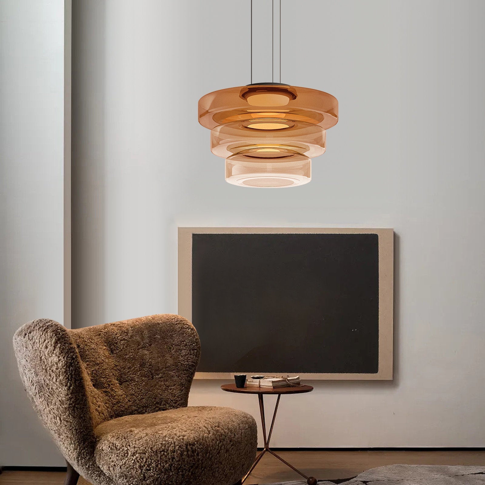 Bauhaus stílusú üveg függőlámpa - elegancia és modernitás