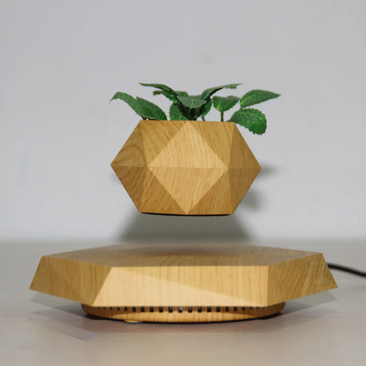 Levituje kvetináč: Elegancia a technológia pre vaše rastliny! 