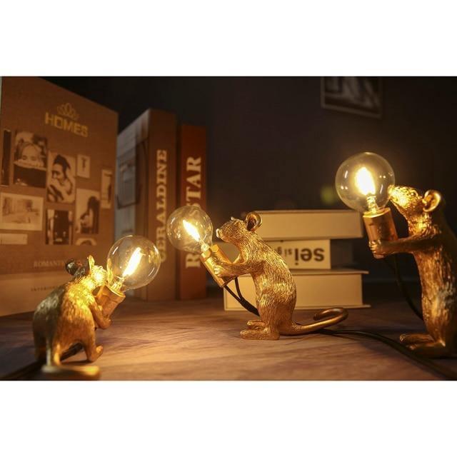 Lampe De Table Souris – Décoration Originale Et Éclairage Tendance