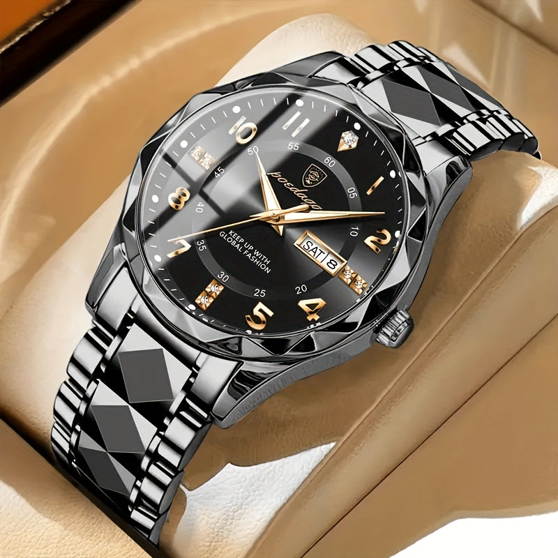 Fréjus | Reloj Automático – Pantalla de Fecha y Pulsera 
