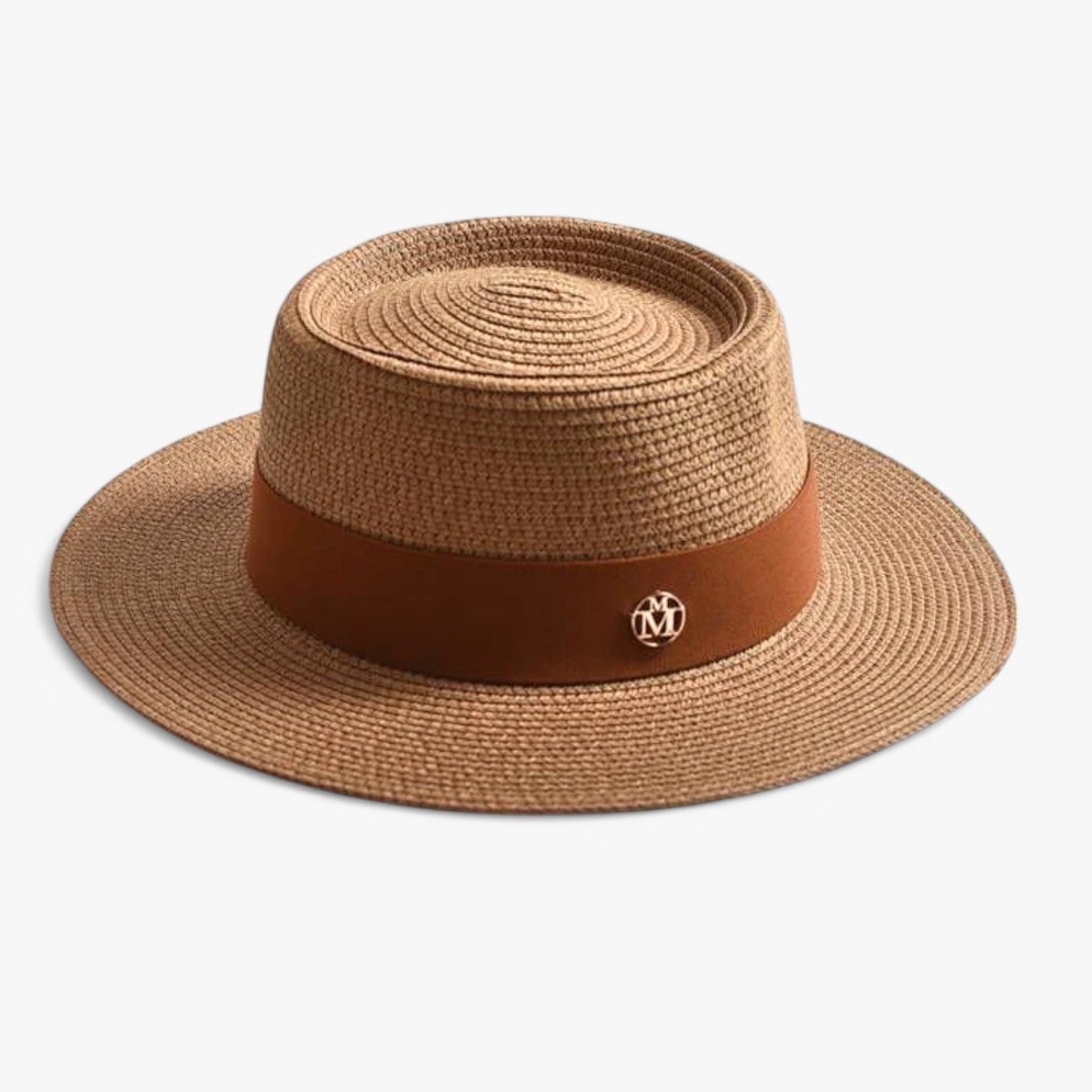 Chapéu de Palha Cloche – Elegância Retro e Proteção Solar 