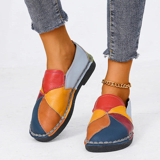 Bunte Schuhe – Farbiger Stil und schlanker Look 