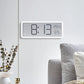Horloge Murale Numérique LED – Affichage Clair Et Capteurs Intégrés