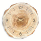 Wanduhr Leise – Realistische Textur und elegantes Design 