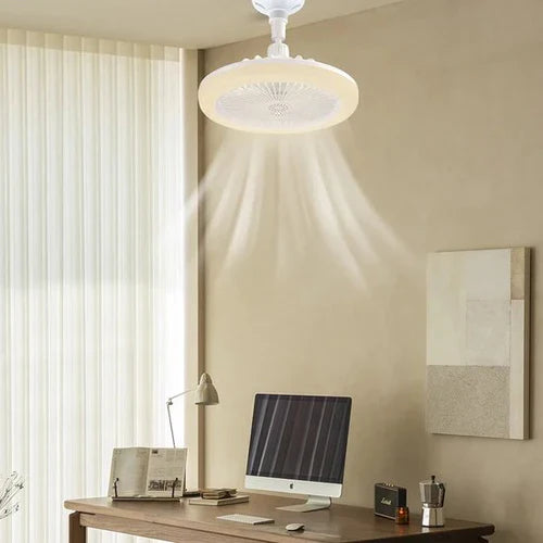 Multifunktionaler Deckenventilator – Luftzirkulation und integrierte Beleuchtung 