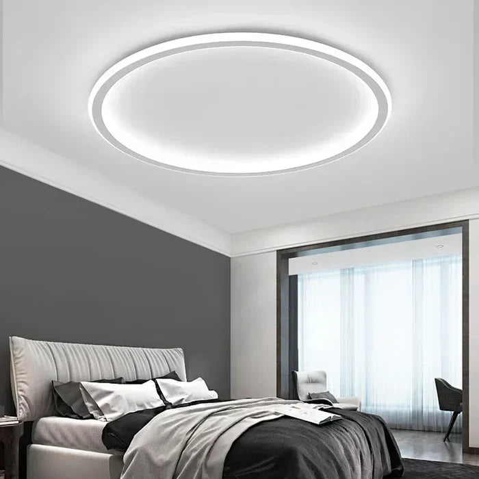 Luz de Teto Redonda – Ambiente Aconchegante e Elegância Escandinava 
