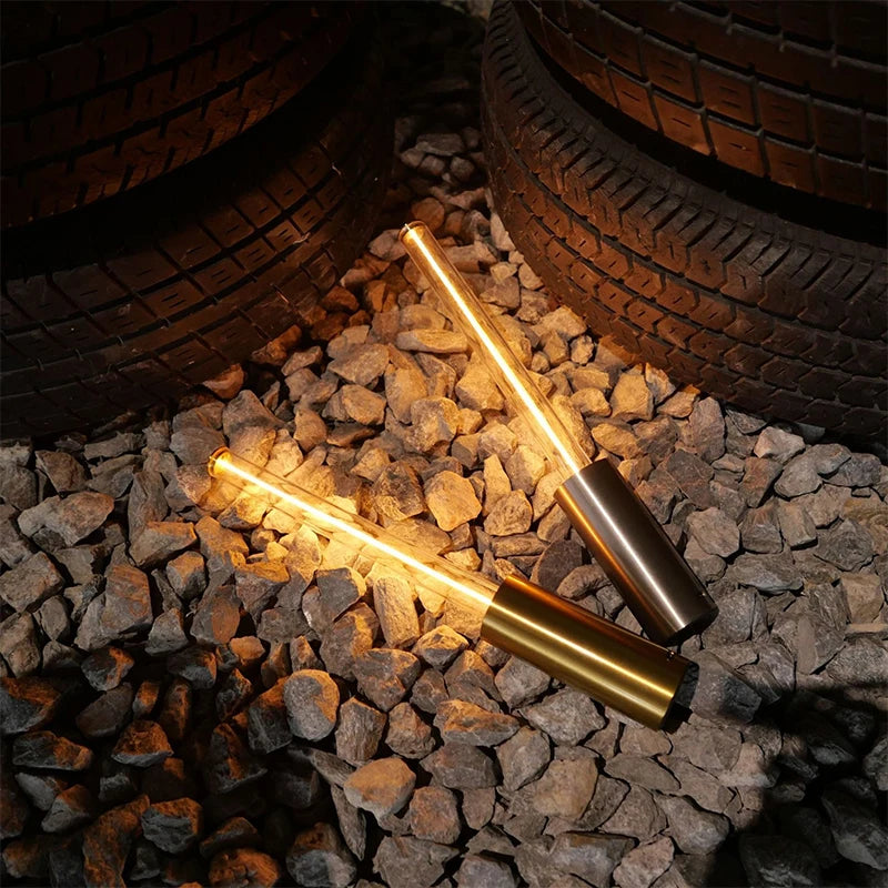 Lámpara LED en forma de bastón – Iluminación moderna y elegante 