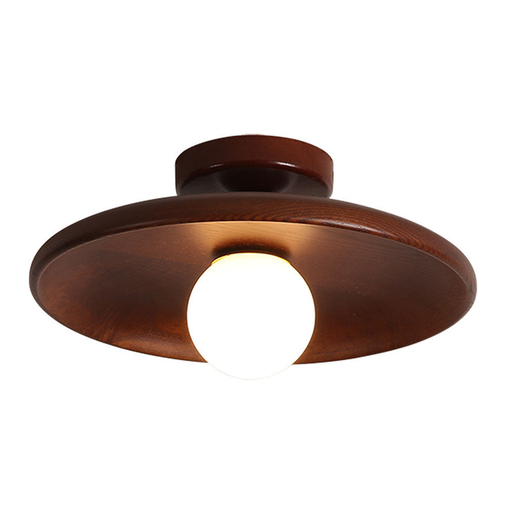 Rund Lampe – Enkel Stil Og Raffinert Atmosfære 