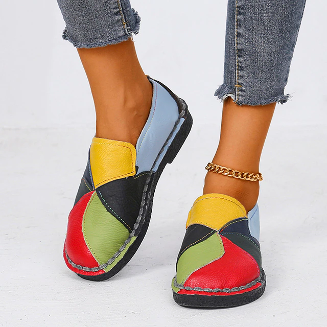 Bunte Schuhe – Farbiger Stil und schlanker Look 