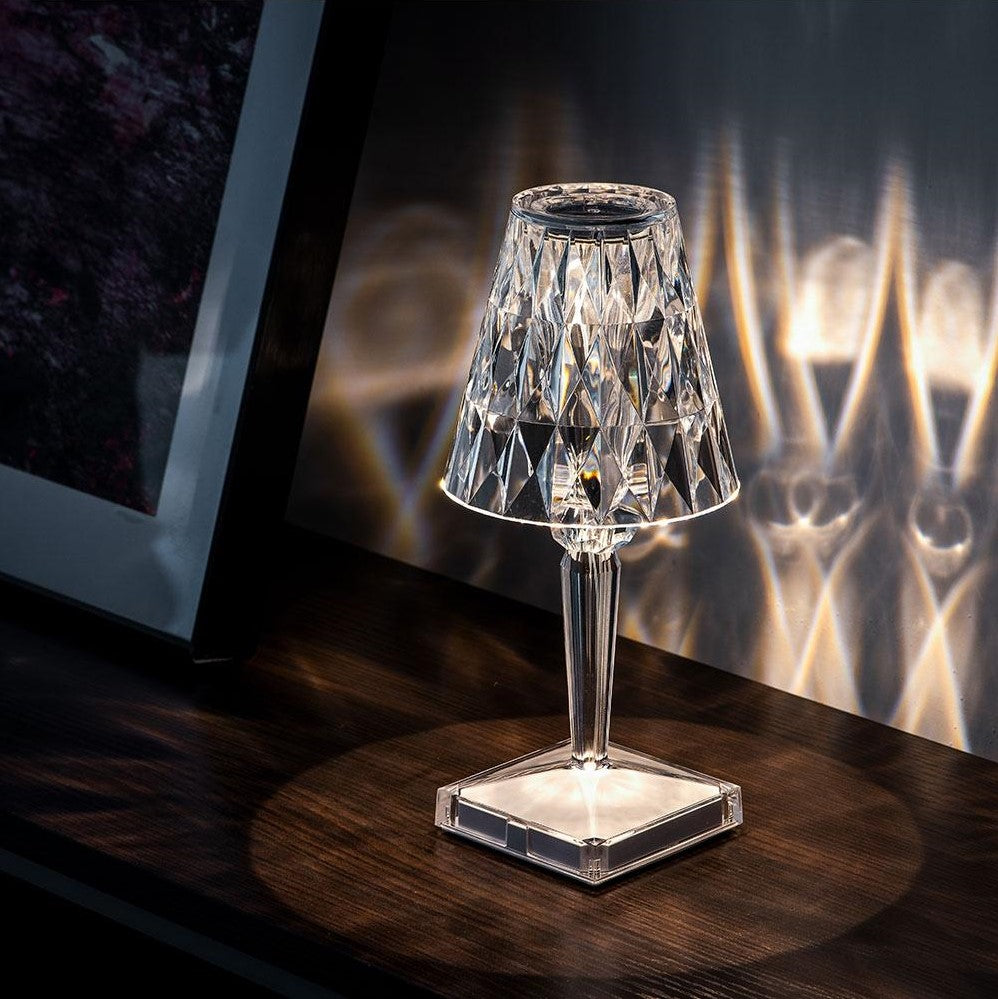 Krystallbordlampe – Moderne Eleganse Og Varm Atmosfære 