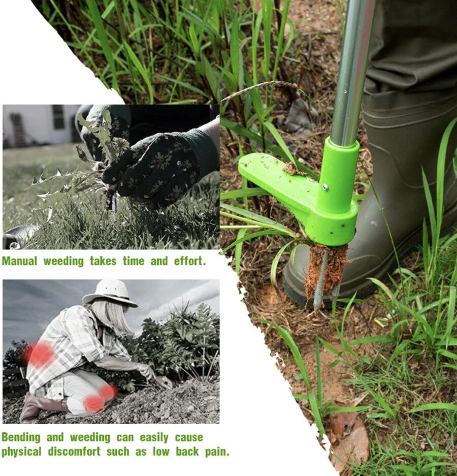 Extractoare de Iarbă Rea – Eliminare Ușoară în Poziție Verticală 