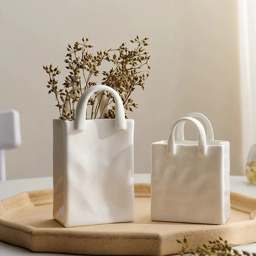 vase דקו תיק יד – נגיעה שיקית ומקורית 