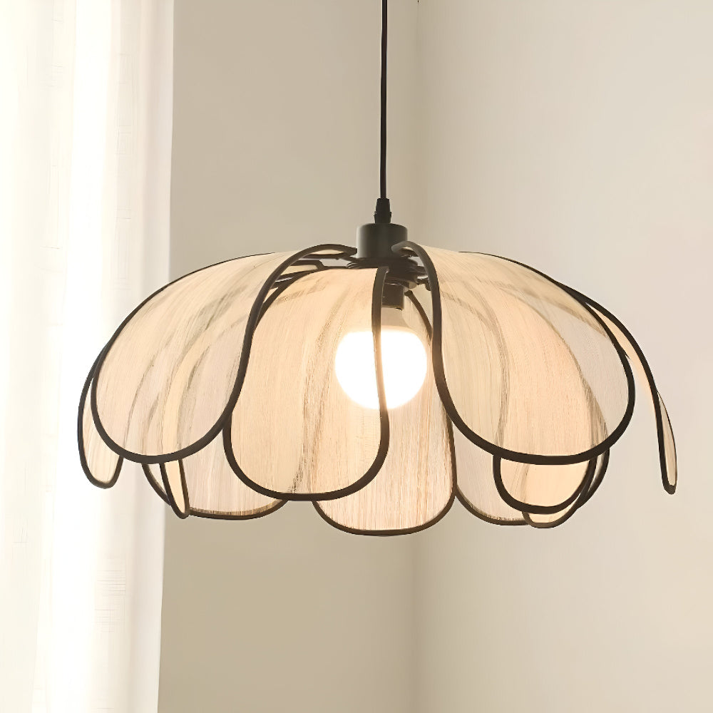 Suspension Wicker And Natural Elegant Design - Natural Decoration & Harmonious Lighting