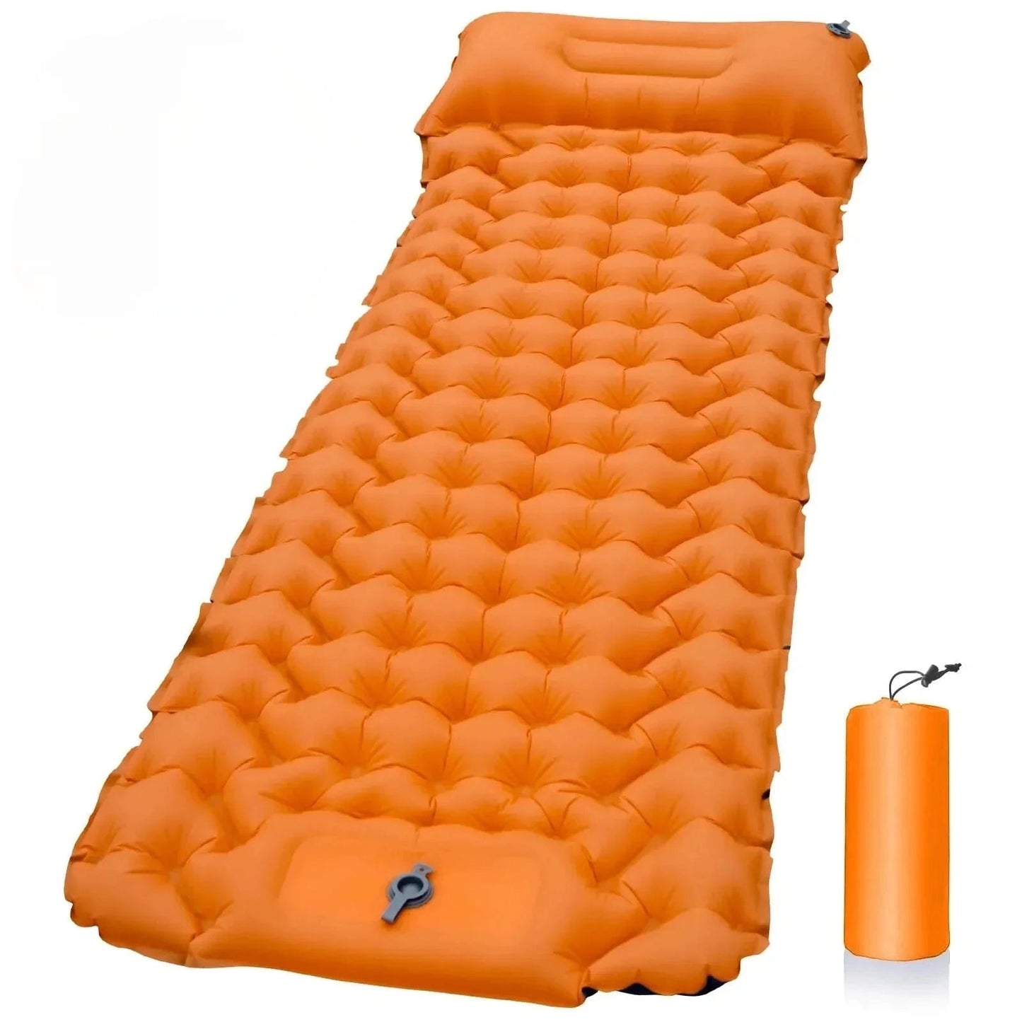 Saltea de Camping Gonflabilă – Cu Pompa Integrată și Confort Optimal 