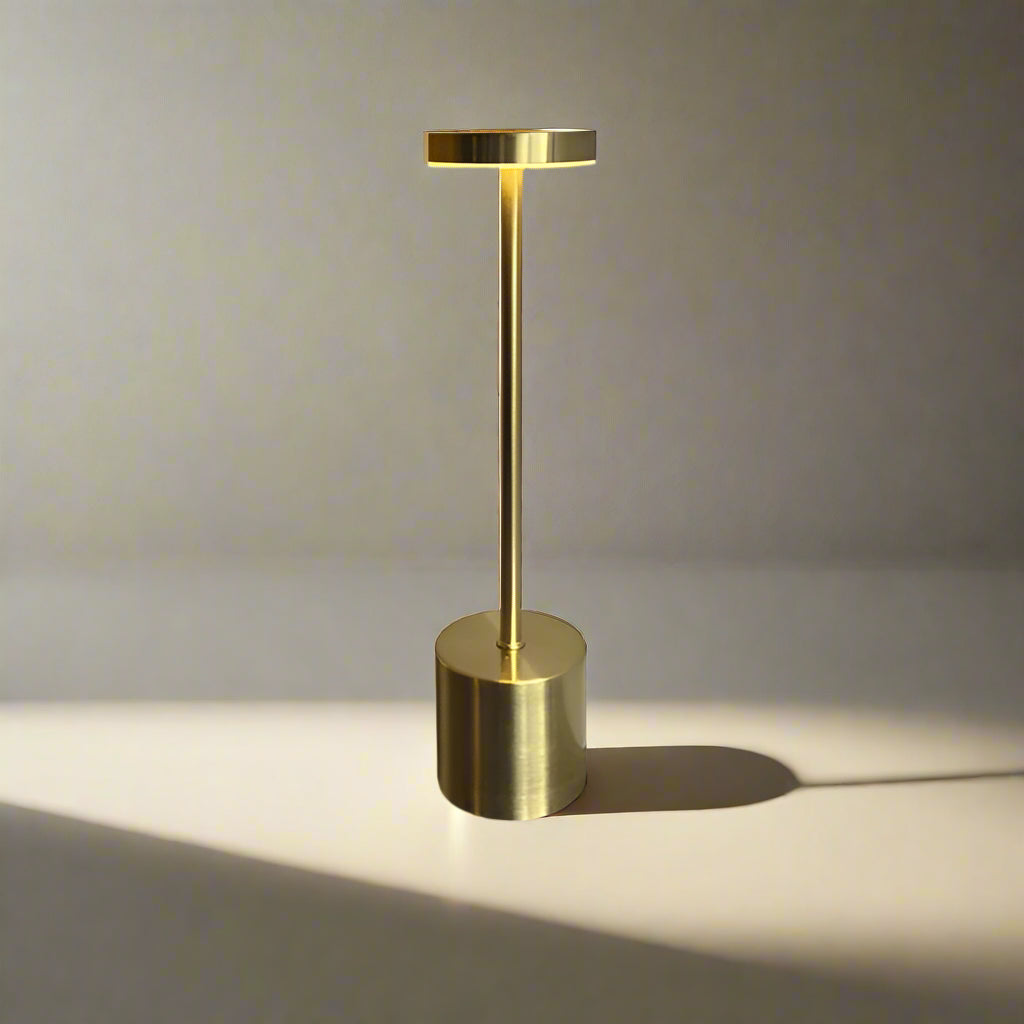 タッチ式充電可能LEDテーブルランプ - 実用的でモダンな照明 