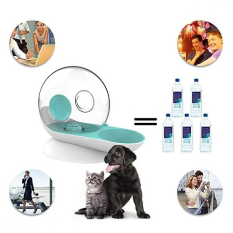 Automatischer Trinkbrunnen für Tiere - Kontinuierliche Hydration & Modernes Design