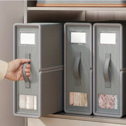 Faltbarer Bettlaken-Organizer – Platzersparnis und perfekte Organisation 