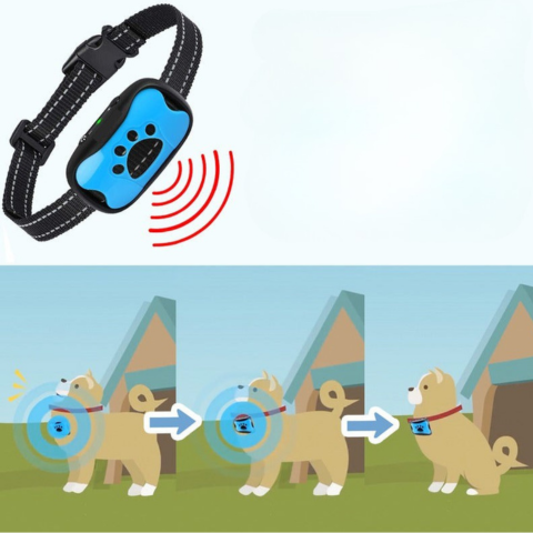Colar Anti-Latido Para Cão — Treino Suave e Eficaz 