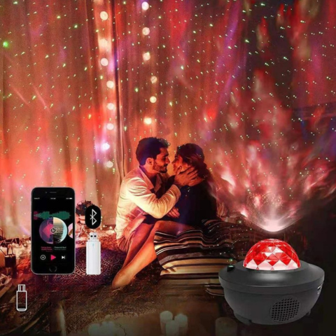 Polaris Galaxie Spotlight - Lumină colorată și relaxare totală