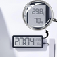 Horloge Murale Numérique LED – Affichage Clair Et Capteurs Intégrés