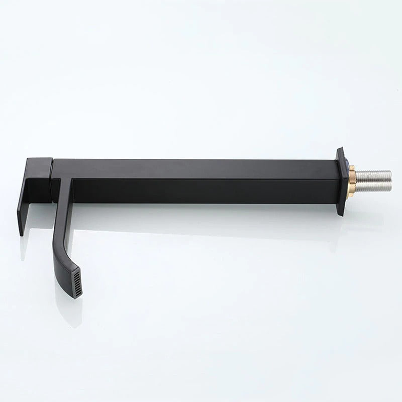 Torneira de Lavabo Elevada – Acabamento Elegante Preto Mate 