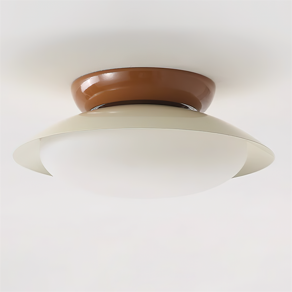 Plafón LED redondo - Resplandor natural y discreta elegancia