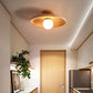 Rund Lampe – Enkel Stil Og Raffinert Atmosfære 