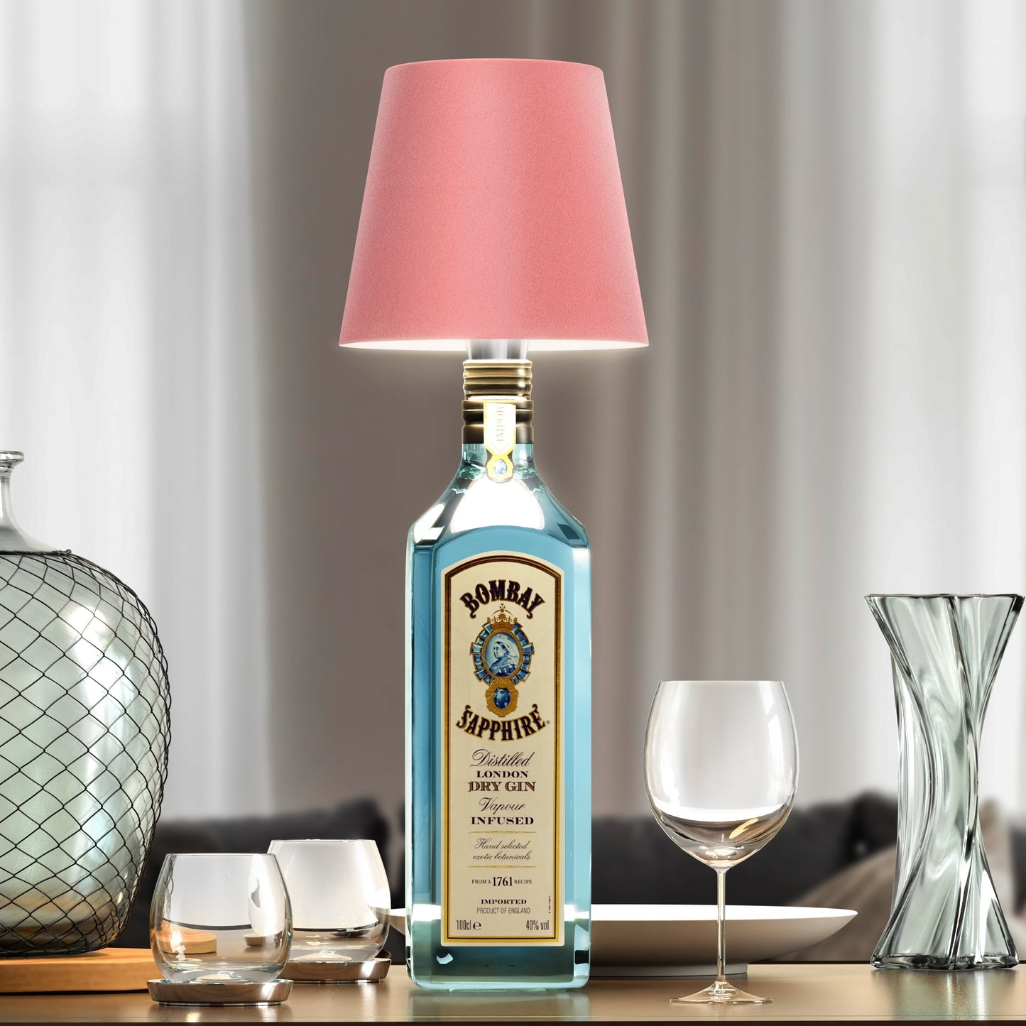 Rechargeable LED Lamp – Transform Your Bottles Into Light Fixtures 