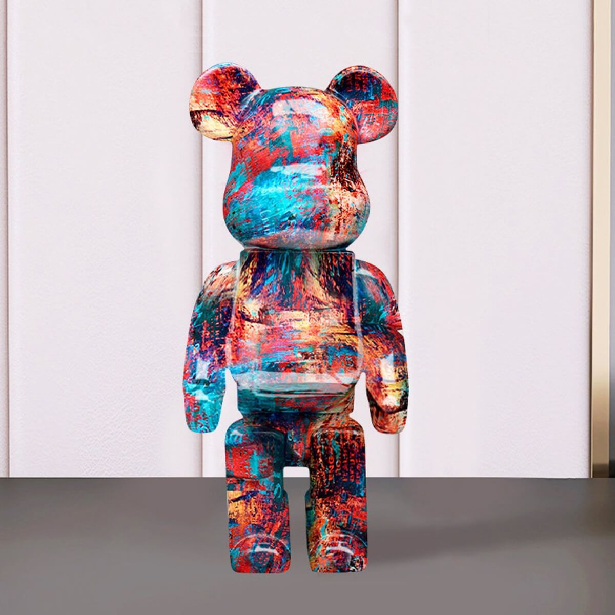 Sculpture Décorative Graffiti — Couleurs Vives & Esprit Urbain