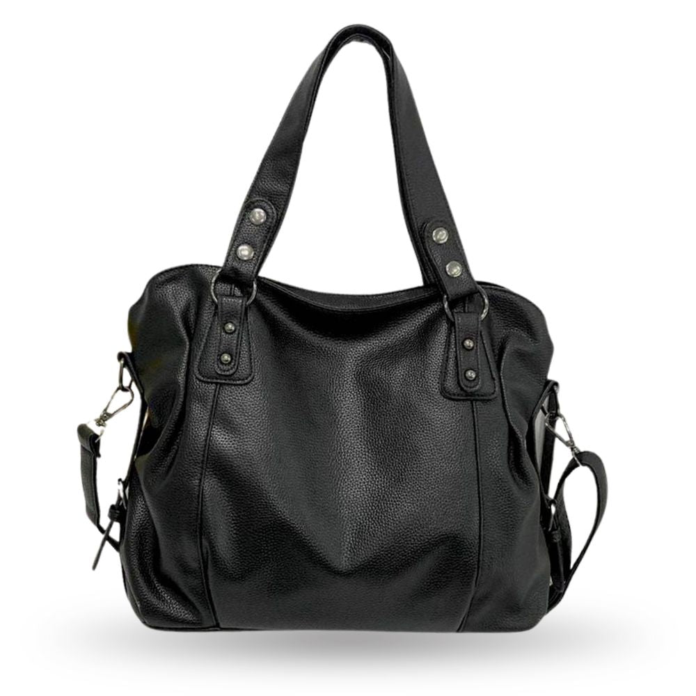 Zita | Grande Bolsa de Mão Mole com Alça Removível – Elegância e Praticidade 