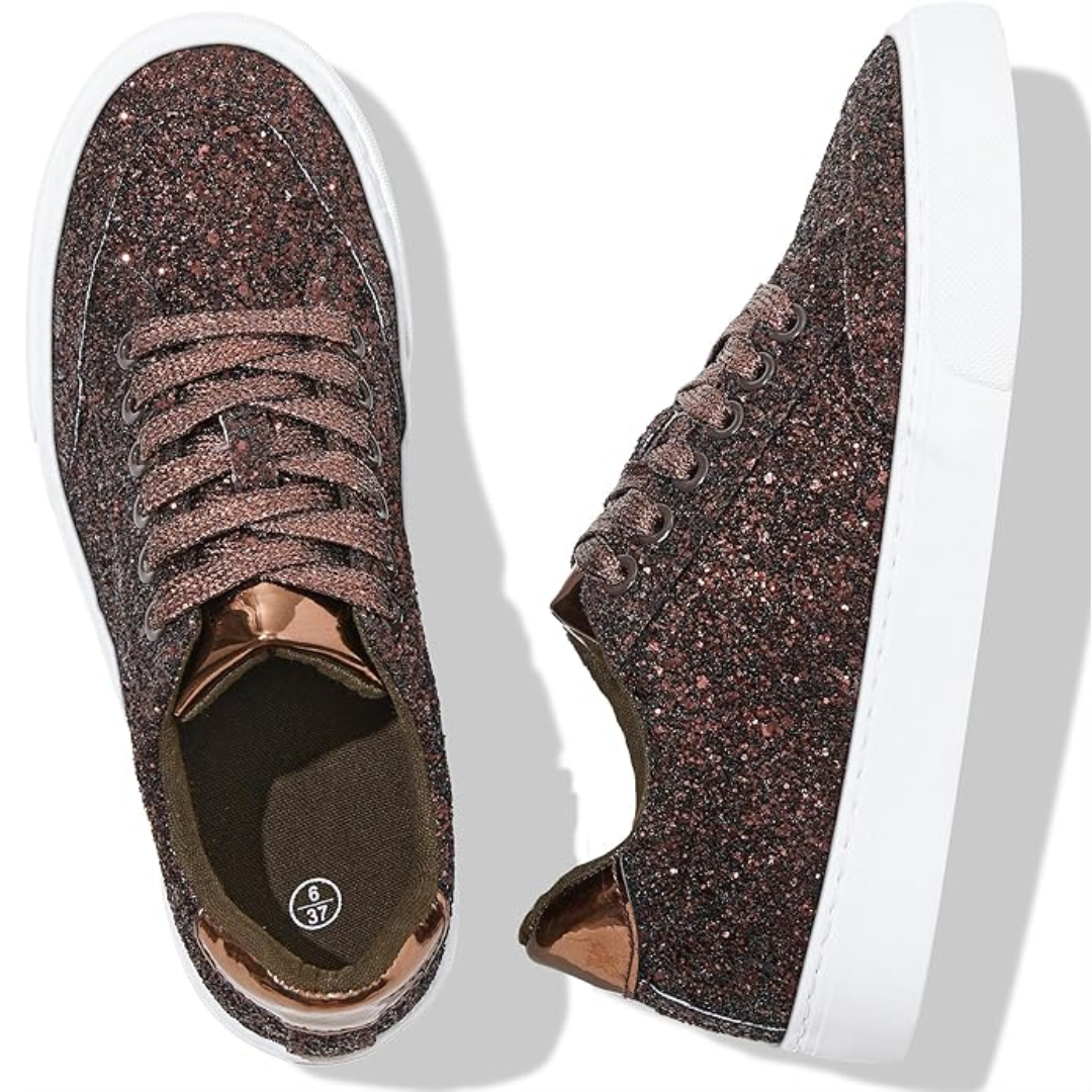 Camille | Glitzernde Schuhe – Trendstil 