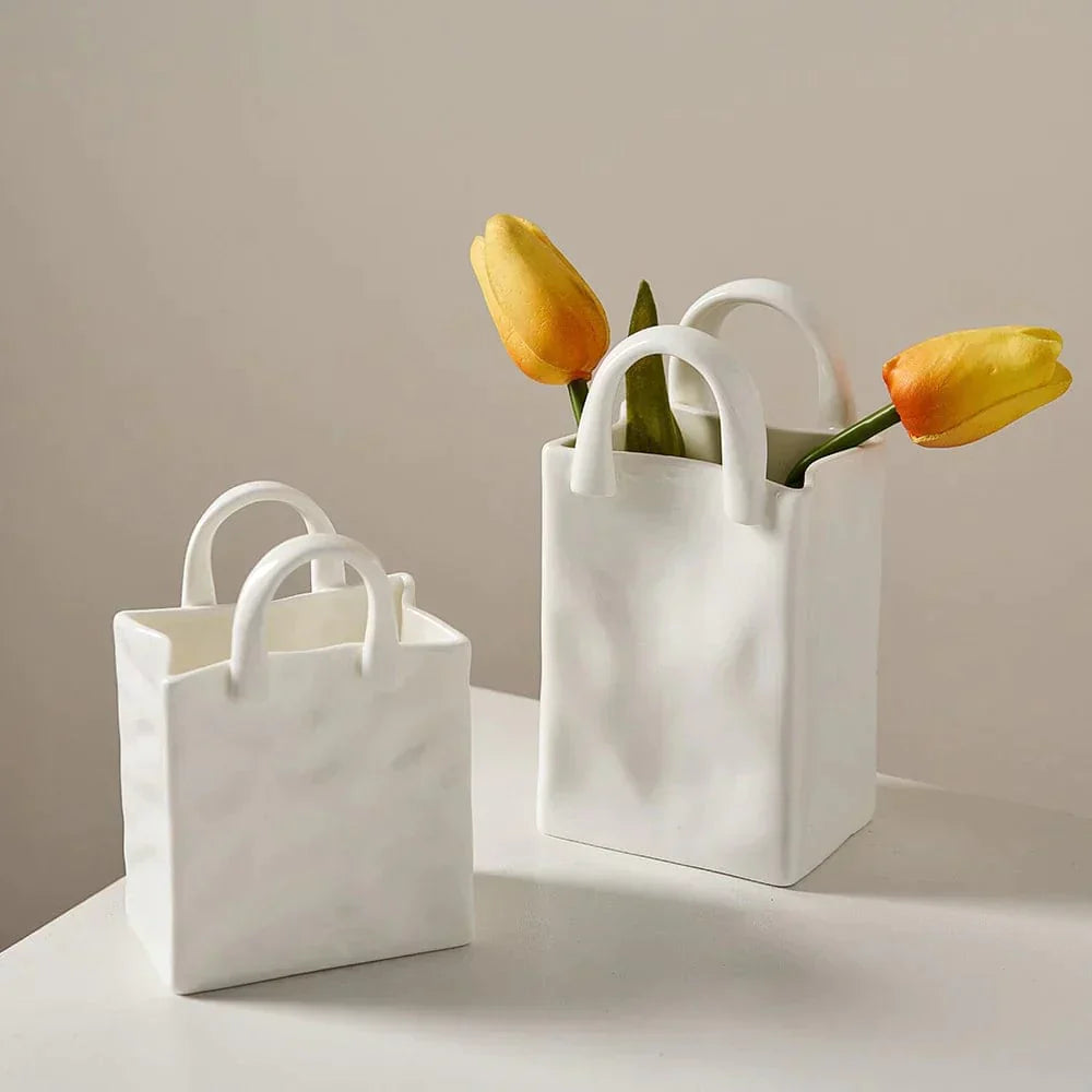 vase דקו תיק יד – נגיעה שיקית ומקורית 