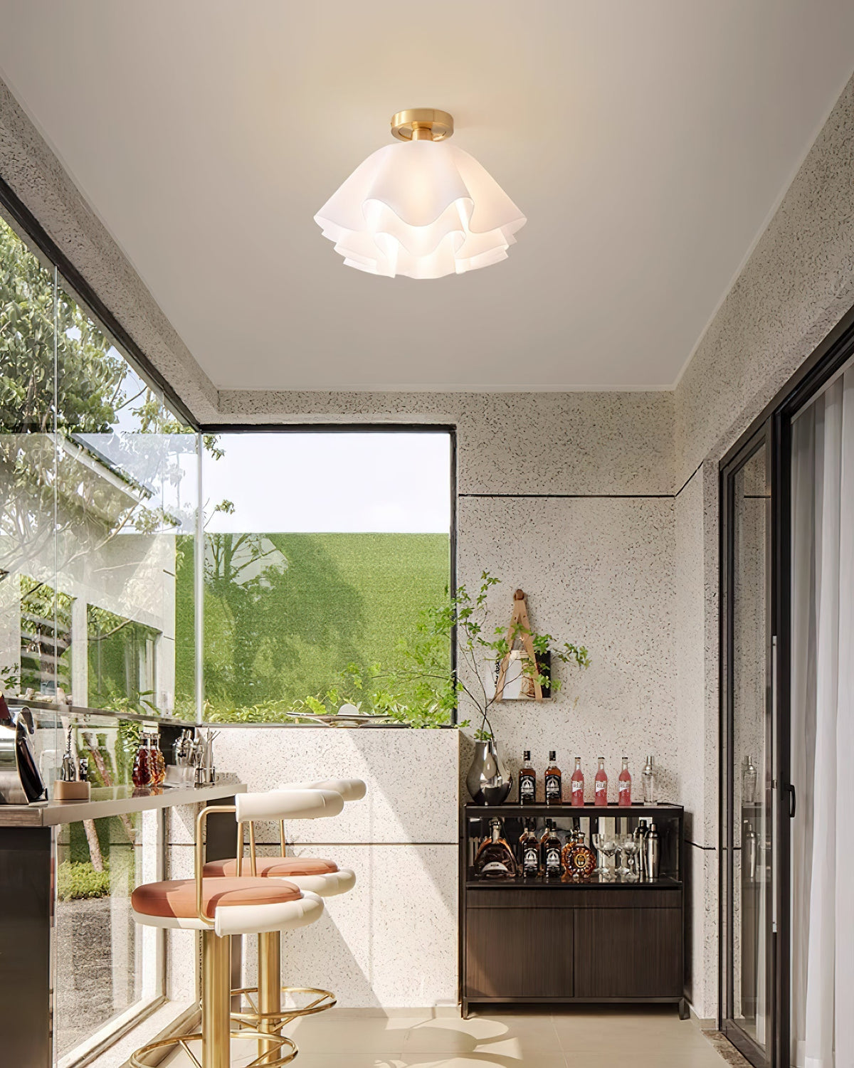 Moderne Elegant Taklampe – Raffinert Belysning Og Varme Atmosfære 