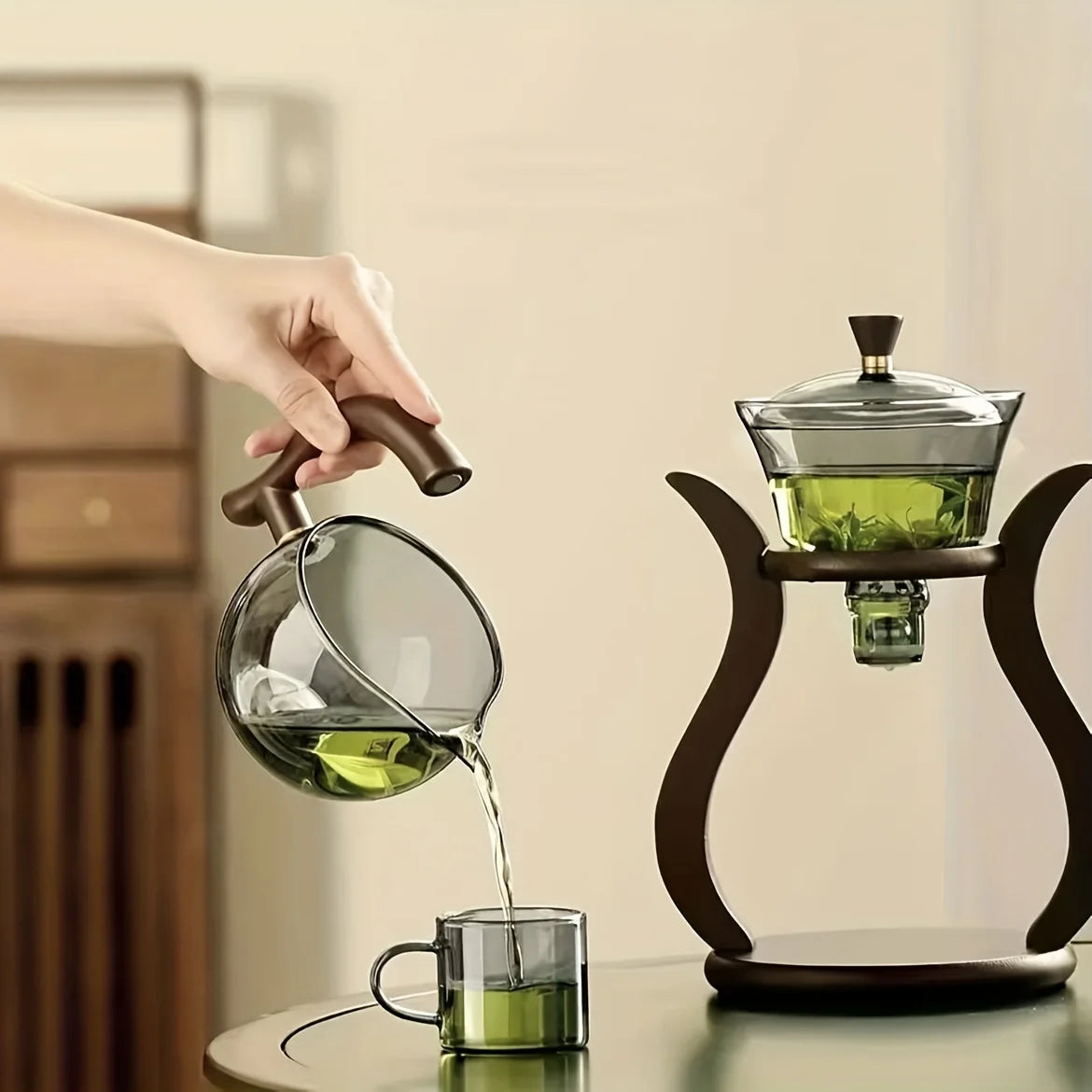 Mașină manuală de infuzie - Sistem inteligent de ceai