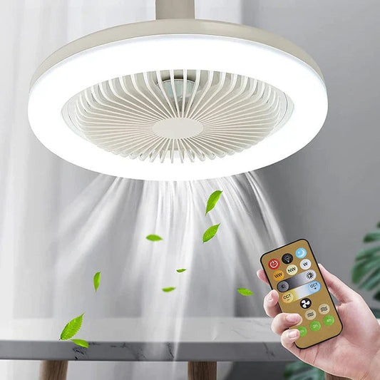Ventilateur De Plafond Multifonction – Circulation D’Air Et Éclairage Intégré