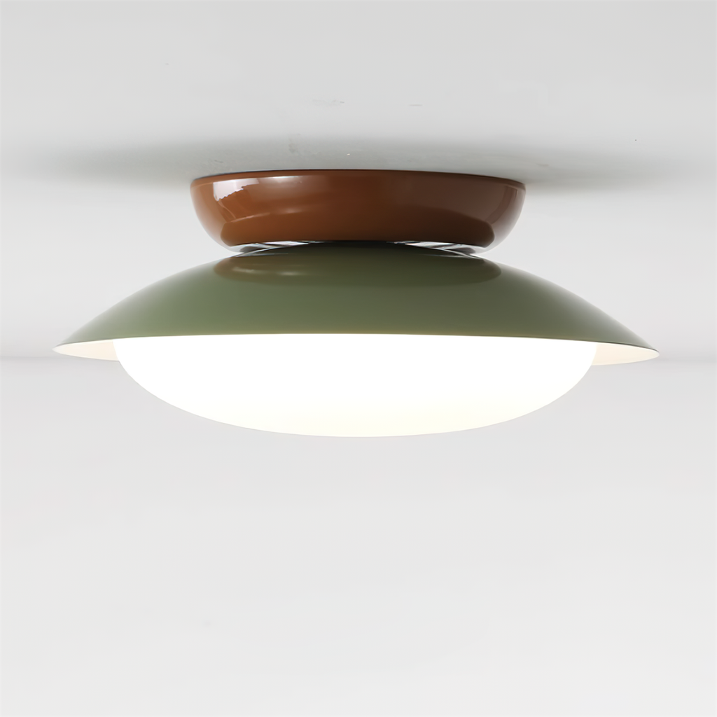 Plafón LED redondo - Resplandor natural y discreta elegancia