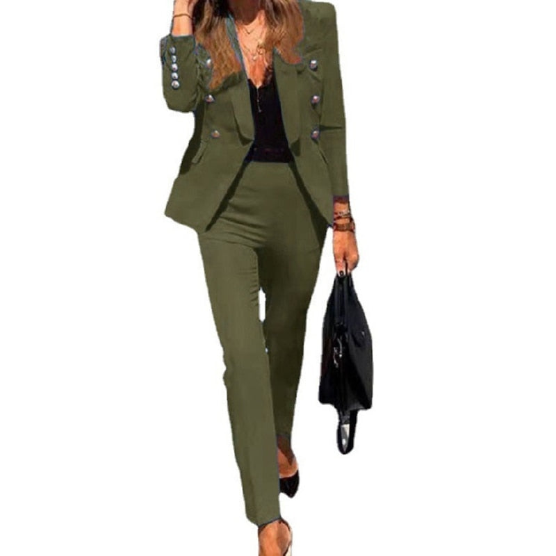 Zita | Conjunto Blazer e Calças – Silhueta Refinada Para Mulher 