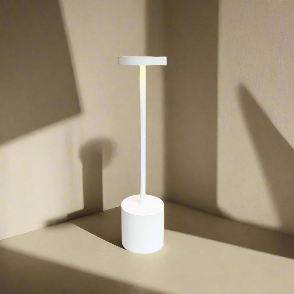 タッチ式充電可能LEDテーブルランプ - 実用的でモダンな照明 