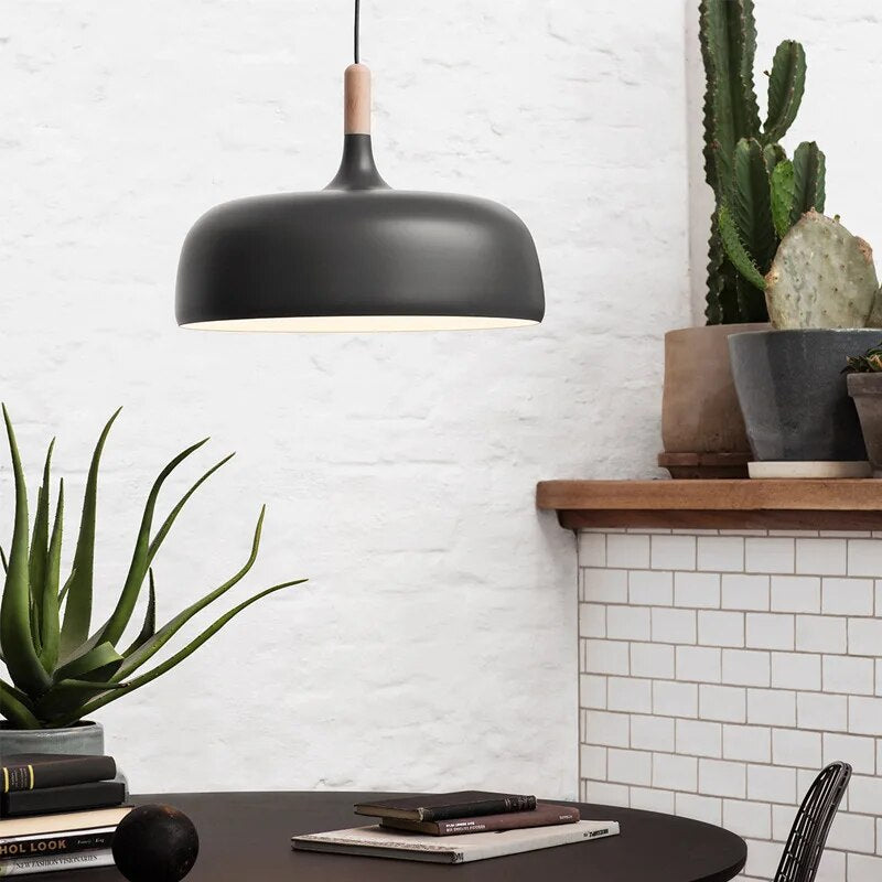 Lampe Led Suspendue Nordique – Ligne Élancée Et Éclairage Doux
