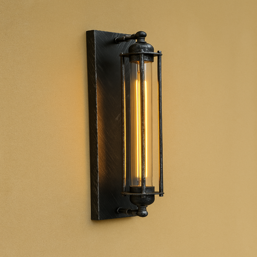 Vintage LED Seinävalaisin – Retro Viehätys ja Moderni Valaistus 