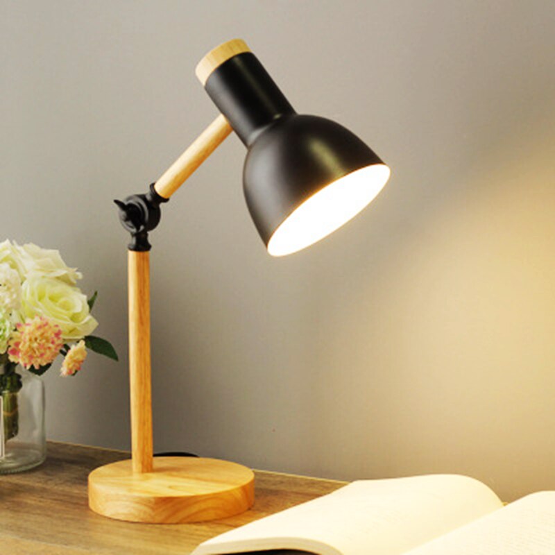 LED Stolná Lampa – Prírodný Štýl a Severský Dizajn 