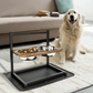 Support De Gamelles Ajustable Pour Chien – Confort Optimal